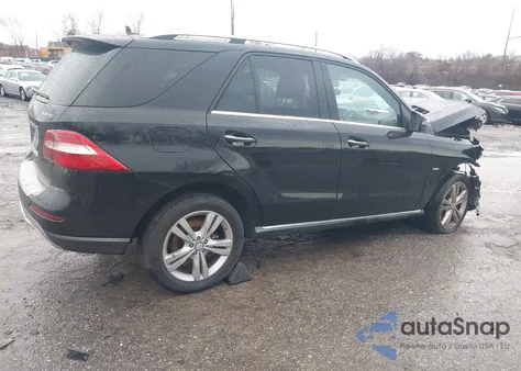 2012 Mercedes-Benz Ml 350 Bluetec 4Matic z USA, uszkodzony, nr VIN 4JGDA2EB6CA015455